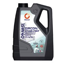 Load image into Gallery viewer, Oscar Fully Synthetic Zircon Starlight 15W40 4 Liters