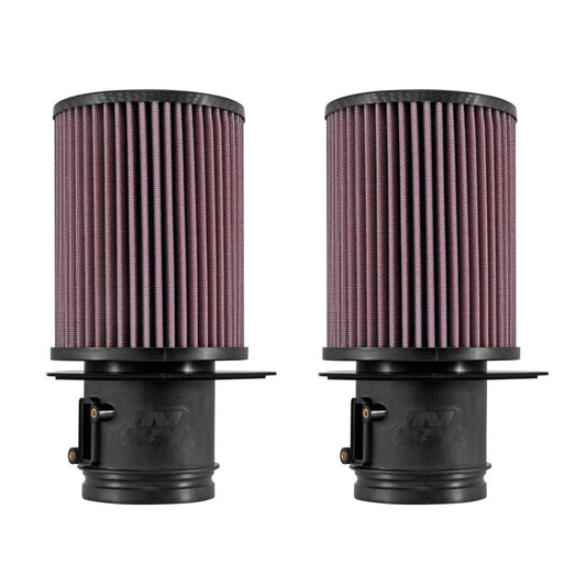 K&N Engine Air Filter Washable E-0658 for Audi R8 2014-2018, Lamborghini Huracan 2015