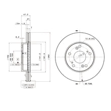 Load image into Gallery viewer, Brembo Front Rotor Disc 09.5457.31 for Honda Civic FD 2006-2011
