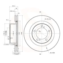 Load image into Gallery viewer, Brembo Front Rotor Disc 09.C500.11 for Toyota Land Cruiser 200 2008-2021
