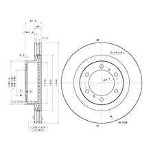 Load image into Gallery viewer, Brembo Front Rotor Disc 09.E529.11 for Toyota Fortuner 2016-Up