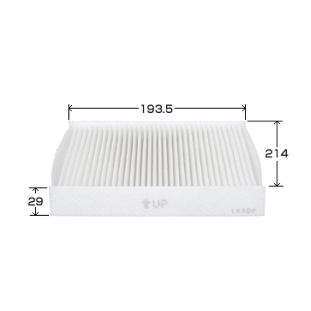 VIC XPower Carbon Cabin Filter AC-108EX for Toyota, Lexus, Subaru