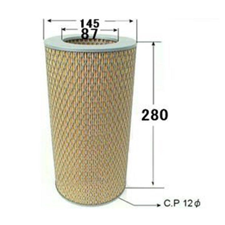 VIC Air Filter A-184 for Toyota Hiace Commuter 2.5, Super Grandia 2KD-FTV 2007-2014