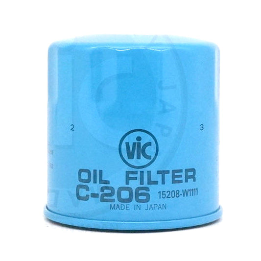 VIC Oil Filter C-206 for Nissan Sentra Diesel, AD Max CD20, Terrano