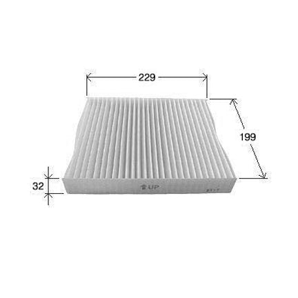 VIC Cabin Filter AC-206E for Nissan Patrol Y32, Nissan Urvan NV350