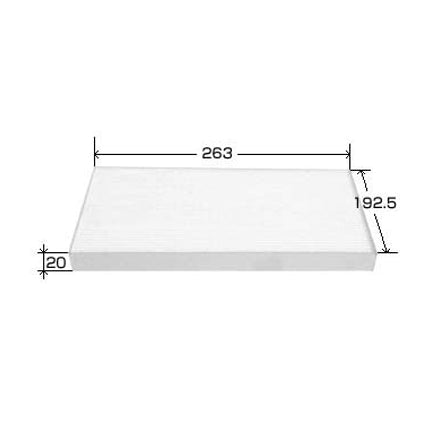VIC XPower Carbon Cabin Filter AC-207EX for Nissan Serena Vanette, Nissan Xtrail T31