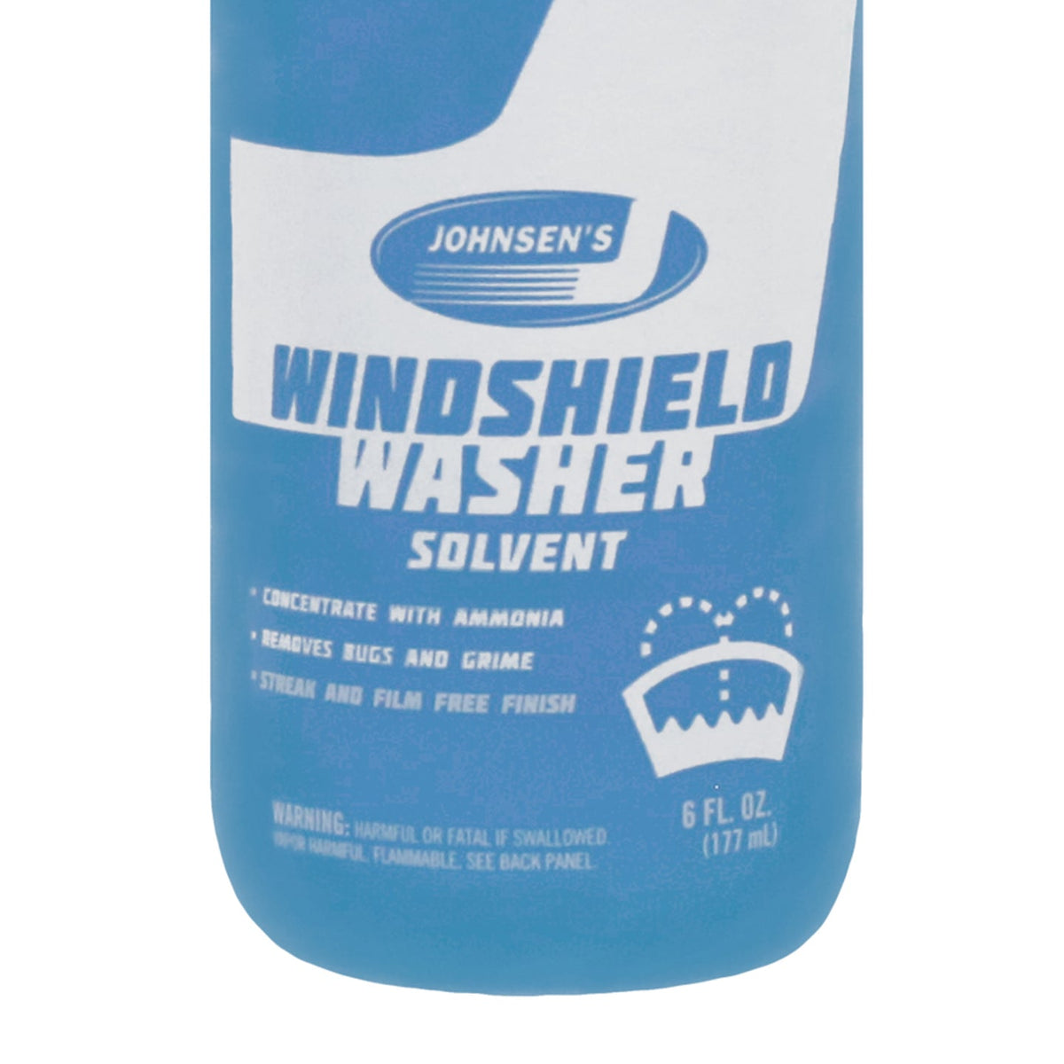 Johnsen's Windshield Washer Solvent Concentrate 6fl oz.