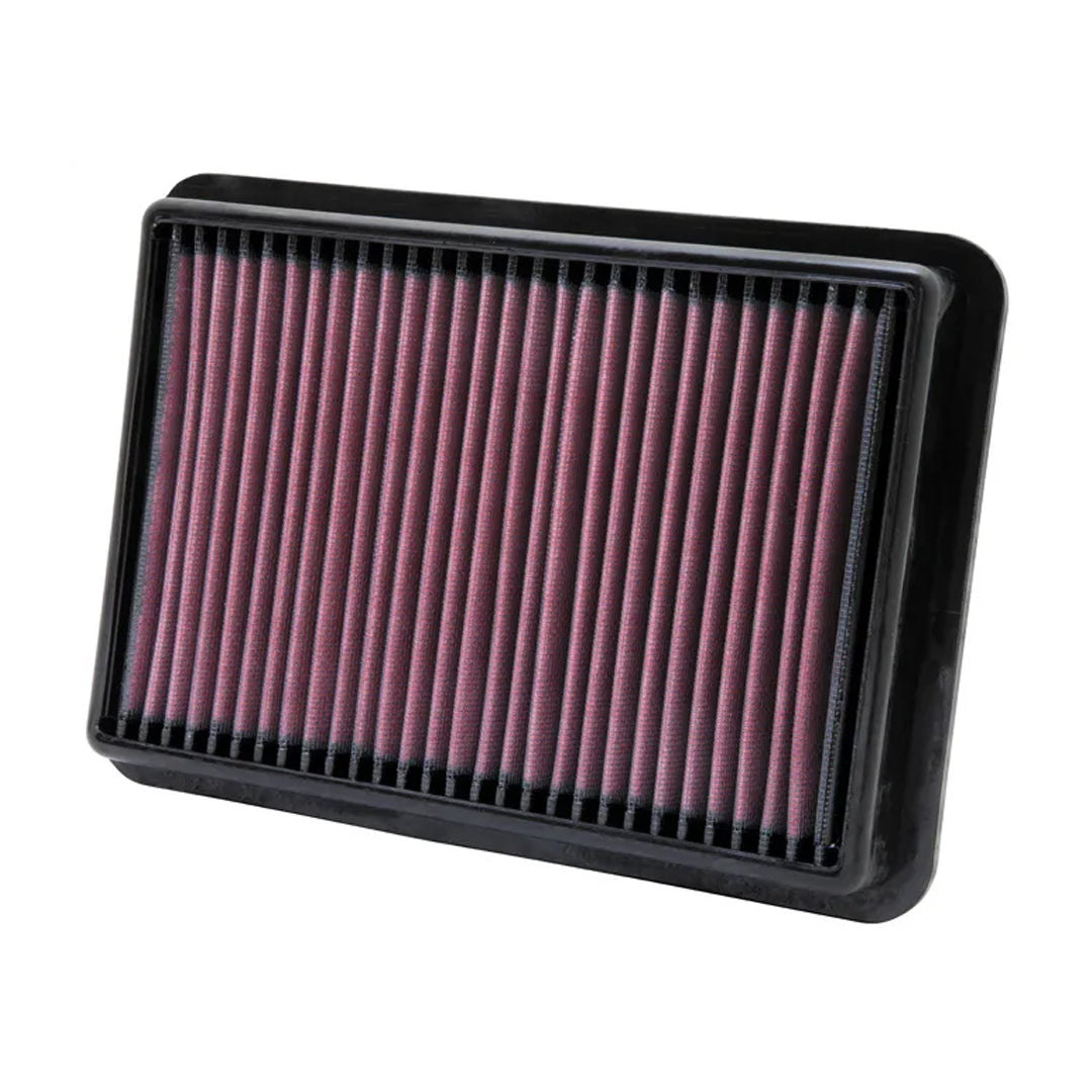 K&N Engine Air Filter Washable 33-2980 for Hyundai Starex 2008-2018, Nissan Navara D40 2005-2015