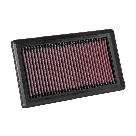 K&N Engine Air Filter Washable 33-3052 for Hyundai Accent Diesel 2018-Up, i20 2014-2022, Elite 2014-2019, Kia Sonet