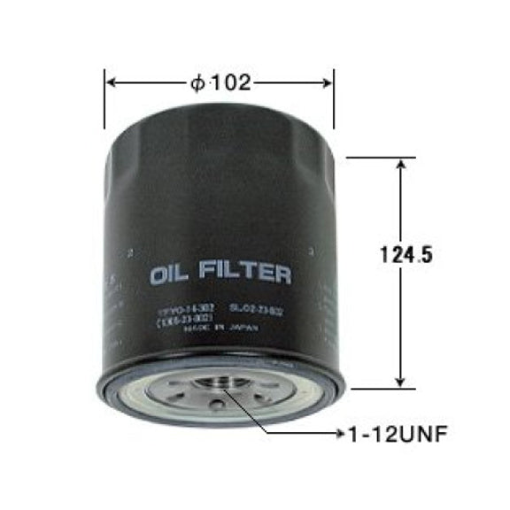 VIC Oil Filter C-409A for Mazda T2500, Kia Pregio