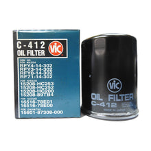 Load image into Gallery viewer, VIC Oil Filter C-412 for Isuzu Trooper 4JG2 1998