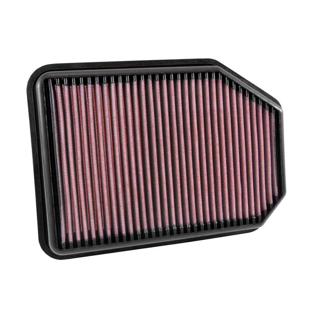 K&N Engine Air Filter Washable 33-5023 for Jeep Wrangler 2.8 Diesel 2007-2018, Rubicon Diesel