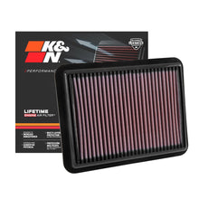 Load image into Gallery viewer, K&N Engine Air Filter Washable 33-5038 for Mazda 2, 2 2013-2020, Toyota Yaris 2017-2020