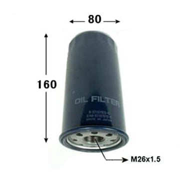VIC Oil Filter C-524 for Isuzu Trooper HD 4JX1