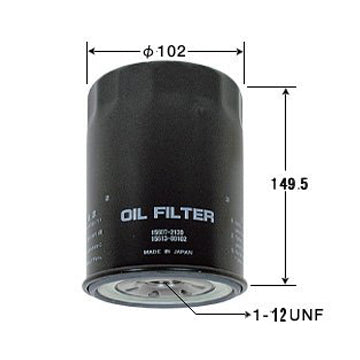 VIC Oil Filter C-604 for Isuzu 4.3 NPR 66E, 66L, 66P NKS66