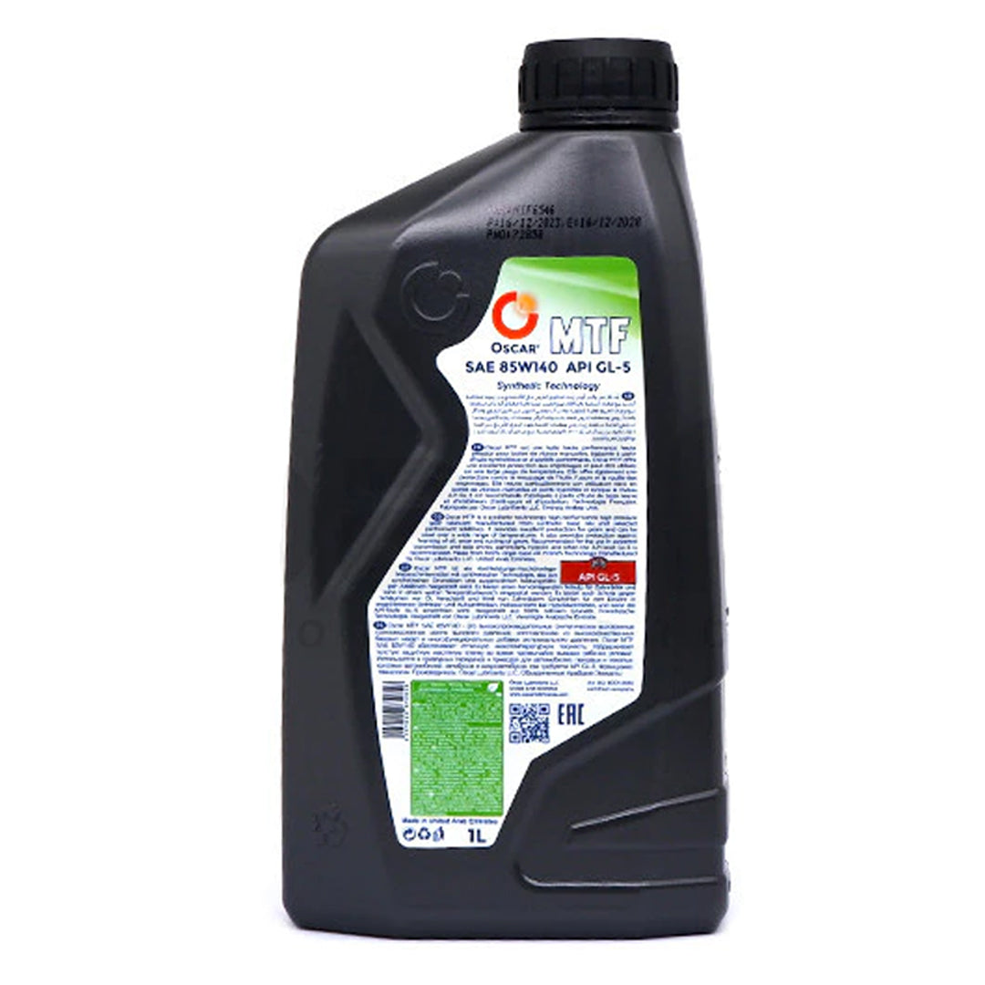 Oscar Fully Synthetic Gear Oil MTF GL-5 85W140 1 Liter