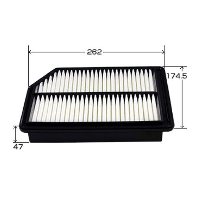 VIC Air Filter A-8005V for Honda Odyssey, Step Wagon K24A