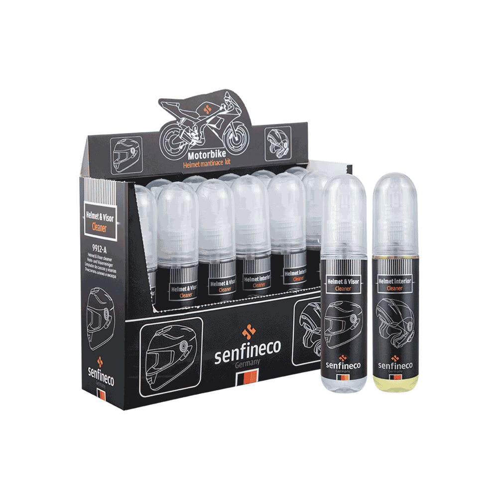 Senfineco Helmet Maintenance Kit 2x50ml