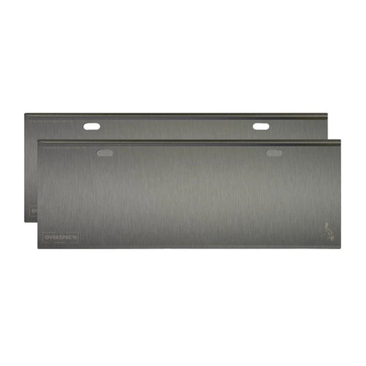 Overspec'D Auto Plate Frame Holder Satin Finish