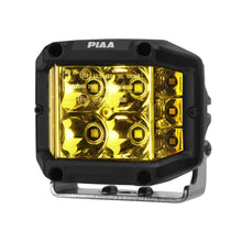 Load image into Gallery viewer, PIAA LED Cube Quad Edge Wide-Angle Driving Ion Yellow 12V, 24W 4"