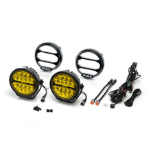 Load image into Gallery viewer, Piaa LED Sport Lamp LPX570 Driving with DRL 2500K Ion Yellow 7.0” Pair