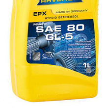 Load image into Gallery viewer, Ravenol Mineral Manual Transmission Gear Oil Getriebeoel EPX GL-5 80W 1 Liter