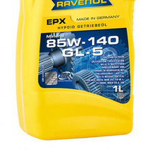 Load image into Gallery viewer, Ravenol Mineral Manual Transmission Gear Oil Getriebeoel EPX 85W140 1 Liter