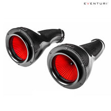 Load image into Gallery viewer, Eventuri Carbon Fiber Black Intake with Shrouds for BMW F9X M5/M8