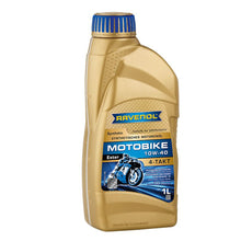 Load image into Gallery viewer, Ravenol Synthetic with Ester Motobike 4T Ester 10W40 1 Liter