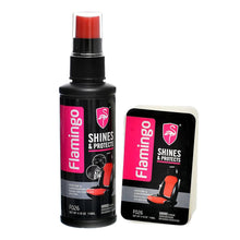 Load image into Gallery viewer, Flamingo Protectant Shines & Protects Set 118ml