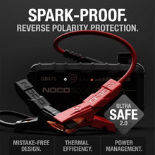 Load image into Gallery viewer, NOCO Boost X GBX75 2500A 12V UltraSafe Lithium Jump Starter