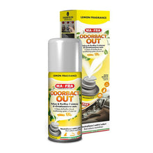 Load image into Gallery viewer, Ma-Fra Odorbact Out Car Aircon Sanitizer in Color Box Lemon Scent 150ml