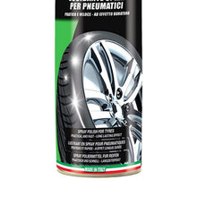 Load image into Gallery viewer, Ma-Fra Fast & Black Polish for Tires 500ml