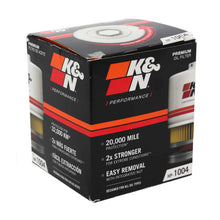 Load image into Gallery viewer, K&N High Performance Oil Filter HP-1004