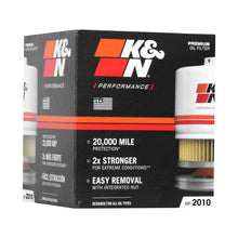 Load image into Gallery viewer, K&N High Performance Oil Filter HP-2010