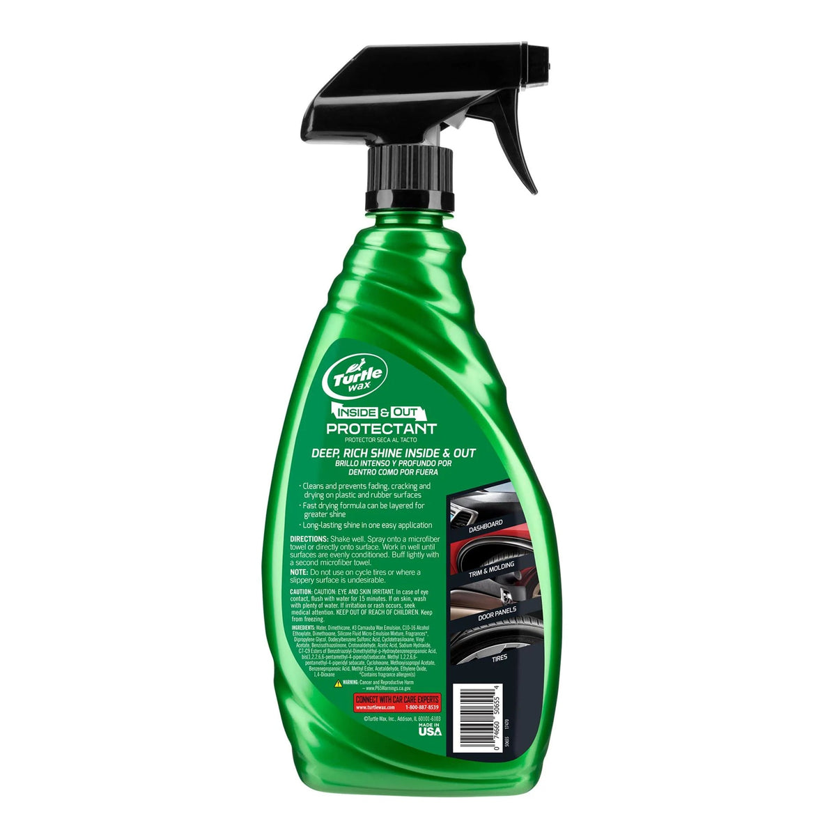 Turtle Wax Inside & Out Protectant 23oz