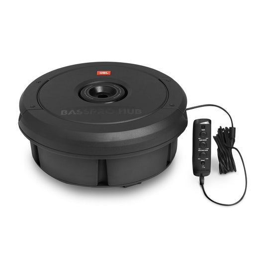 JBL Active Subwoofer Basspro Hub 11" Spare Tire 200W RMS with enclosure