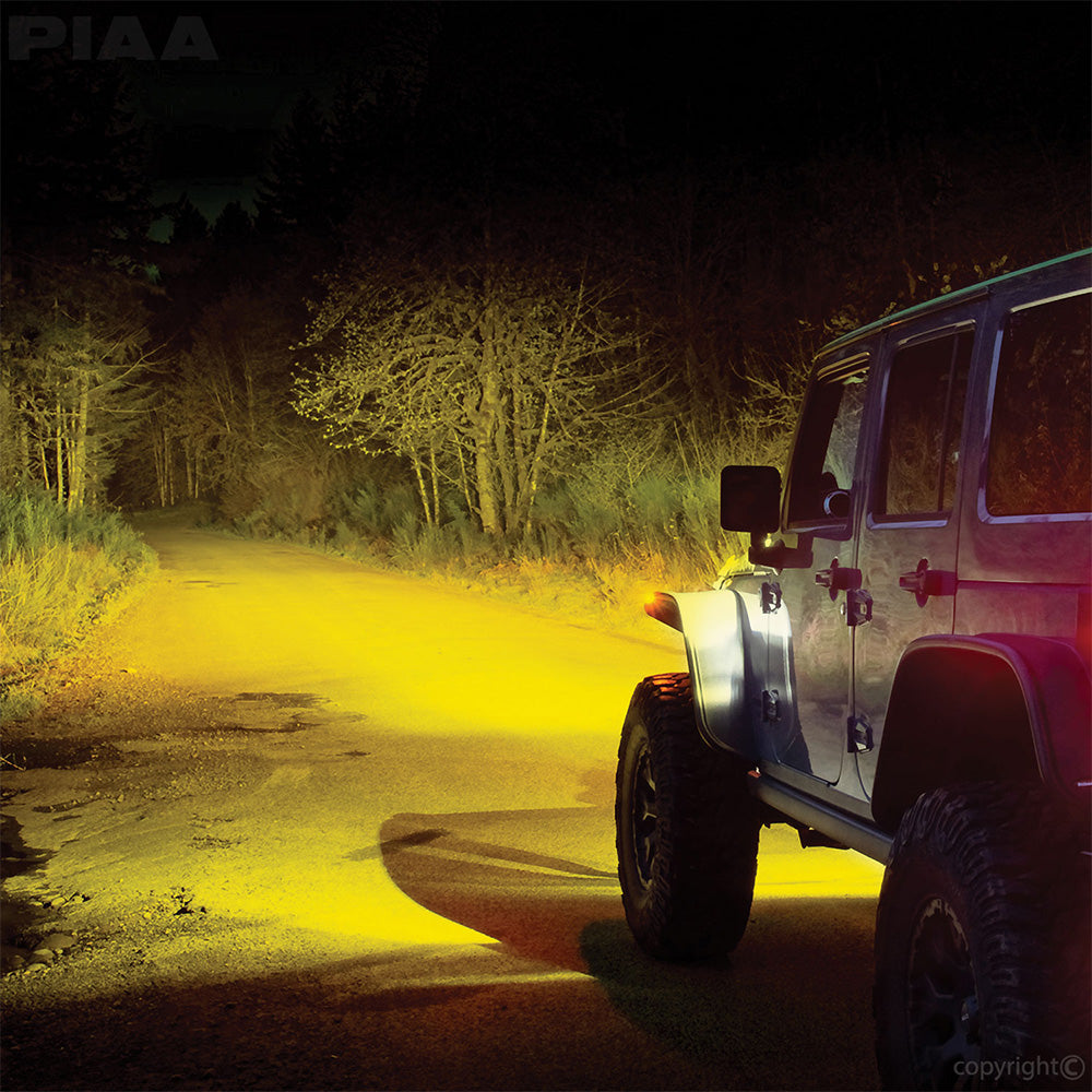 Piaa LED Sport Lamp LP530 Driving Beam 2500K Ion Yellow 3.5” Pair