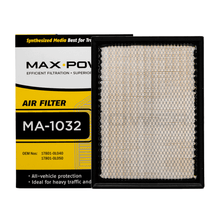 Load image into Gallery viewer, Max Power Air Filter MA-1032 for Toyota LC Prado, FJ Cruiser, Hilux, Innova, Fortuner 2016-2020, Tamaraw 2025