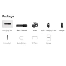 Load image into Gallery viewer, DDPAI Dashcam Mini 5 2160P 4K UHD Resolution