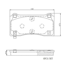 Load image into Gallery viewer, Brembo Front Semi Metallic EV Brake Pad P09028E for Tesla Model 3