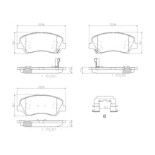 Load image into Gallery viewer, Brembo Front Ceramic Brake Pad P18025N for Hyundai Accent, Kia Rio