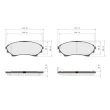 Load image into Gallery viewer, Brembo Front Ceramic Brake Pad P24086N for Ford Everest 2003-2015, Ranger 2006-2011