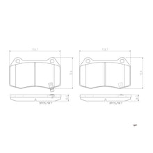 Load image into Gallery viewer, Brembo Front Ceramic Brake Pad P56047N for Honda integra DC5, Nissan 350Z
