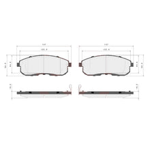 Load image into Gallery viewer, Brembo Front Ceramic Brake Pad P56065N for Nissan Juke F15 2011-2017