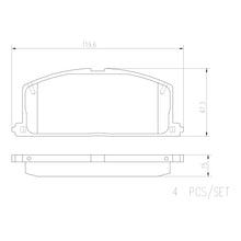Load image into Gallery viewer, Brembo Front Ceramic Brake Pad P83011N for Toyota Corolla AE101, AE111, AE92, MR2
