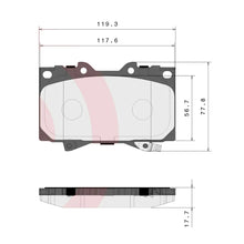 Load image into Gallery viewer, Brembo Front Ceramic Brake Pad P83048N for Toyota Land Cruiser 100 1998-2007