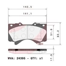 Load image into Gallery viewer, Brembo Front Ceramic Brake Pad P83107N for Toyota Land Cruiser 200 2008-2021, Sequoia