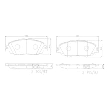 Load image into Gallery viewer, Brembo Front Ceramic Brake Pad P83175N for Toyota Yaris Cross XP210 2020-2022