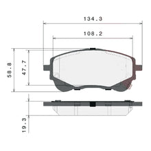 Load image into Gallery viewer, Brembo Front Ceramic Brake Pad P83177N for Toyota Corolla Altis, Altis Hybrid E210 2018-Up